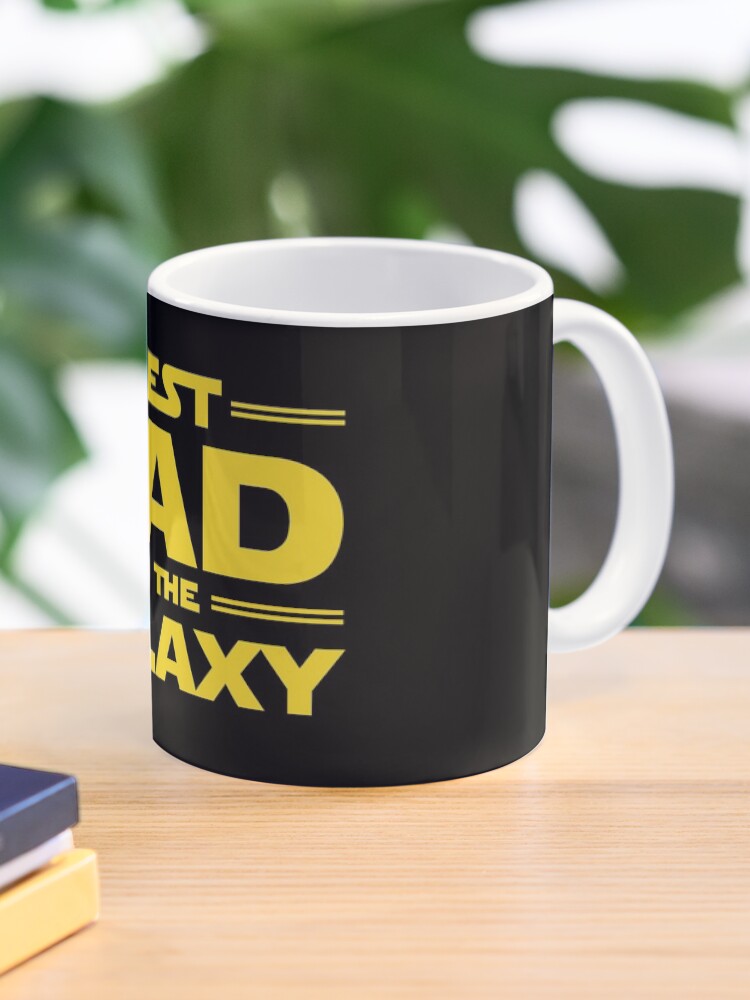 best dad in the galaxy mug