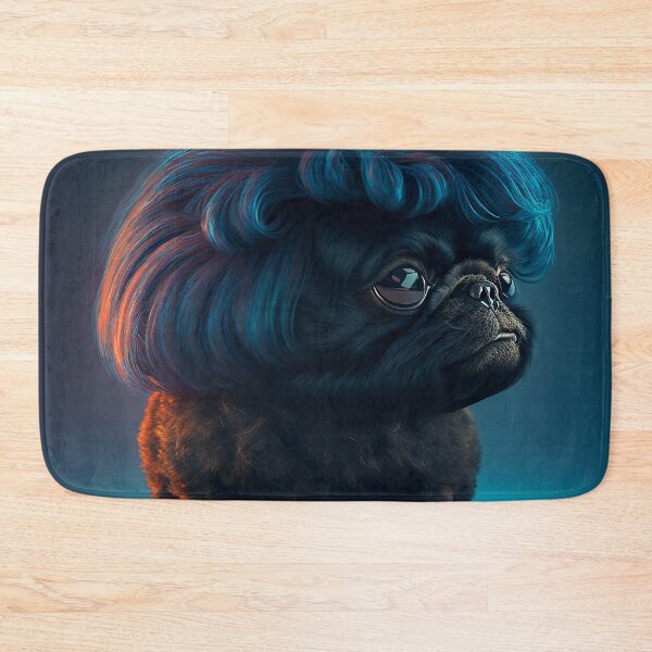 Item preview, Funny Afro Pug 2 designed and sold by Artistic Pandas.