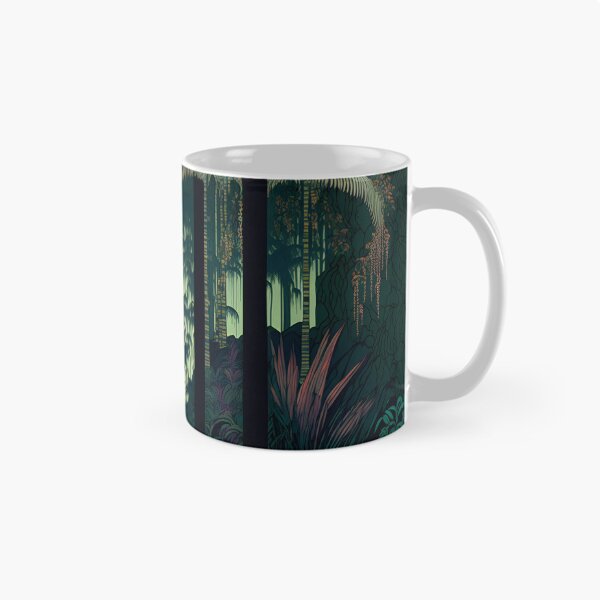 Item preview, Tropical Jungle Art Nouveau wall-design Series designed and sold by SenkiAlphonse.