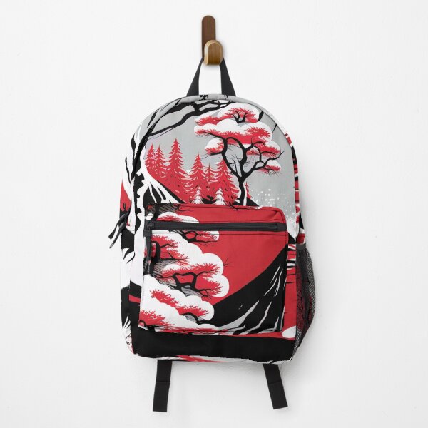 Item preview,  Japanese mountainous landscape designed and sold by AreteSticker.