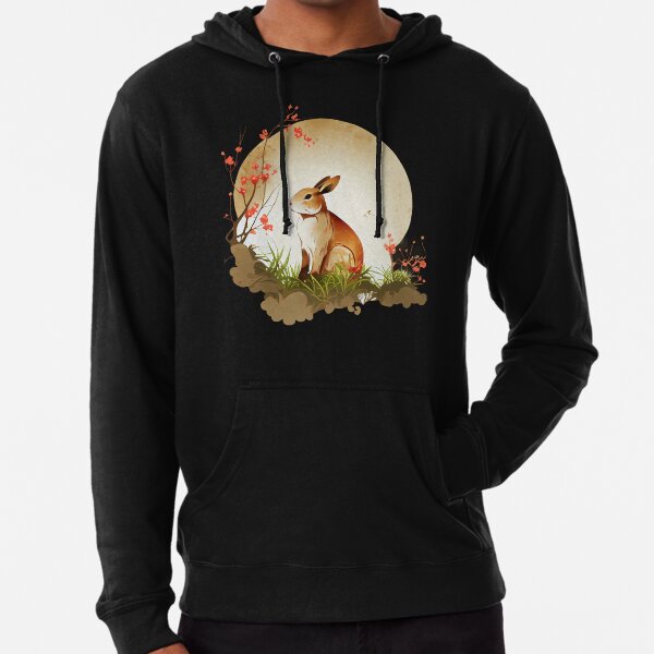 Aperçu de l'œuvre Nouvelles fleurs lunaires du lapin du zodiaque chinois créée et vendue par PosterManiaRo.