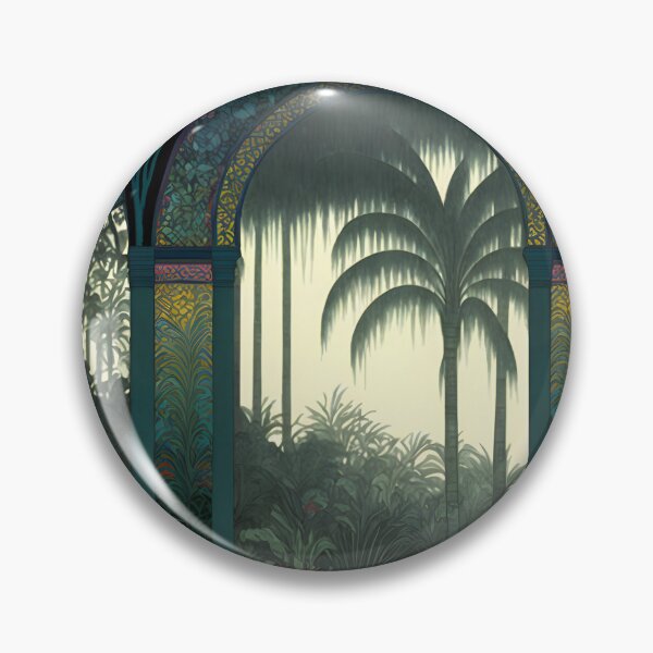 Item preview, Tropical Jungle Art Nouveau wall-design Series designed and sold by SenkiAlphonse.