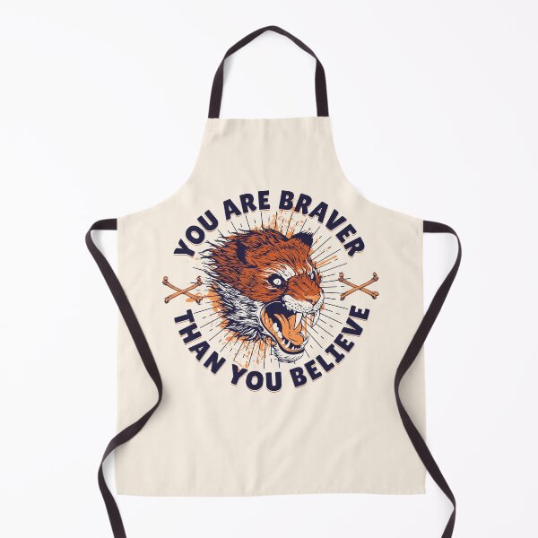 Item preview, You Are Braver Than You Believe Wild Cat designed and sold by brytfanna.