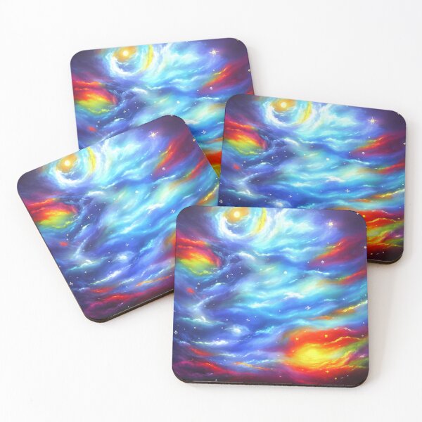 Item preview, Fantasy Painting of Colorful Sky designed and sold by Melcu.