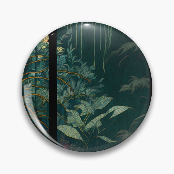 Item preview, Tropical Jungle Art Nouveau wall-design Series designed and sold by SenkiAlphonse.