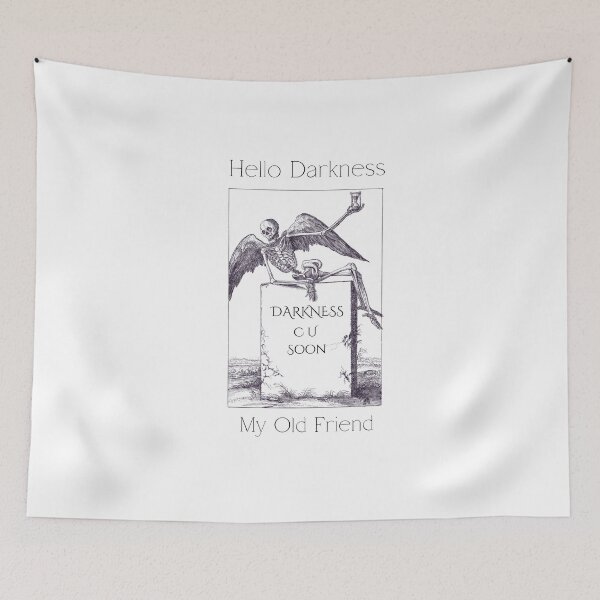 Item preview, Hello Darkness designed and sold by Kristabryl.