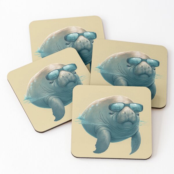 Item preview, Florida Manatee With Sun Glasses designed and sold by afrank84.