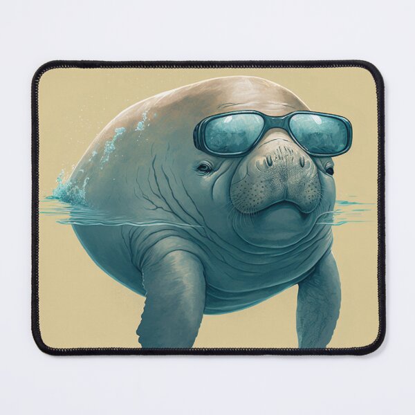 Item preview, Florida Manatee With Sun Glasses designed and sold by afrank84.