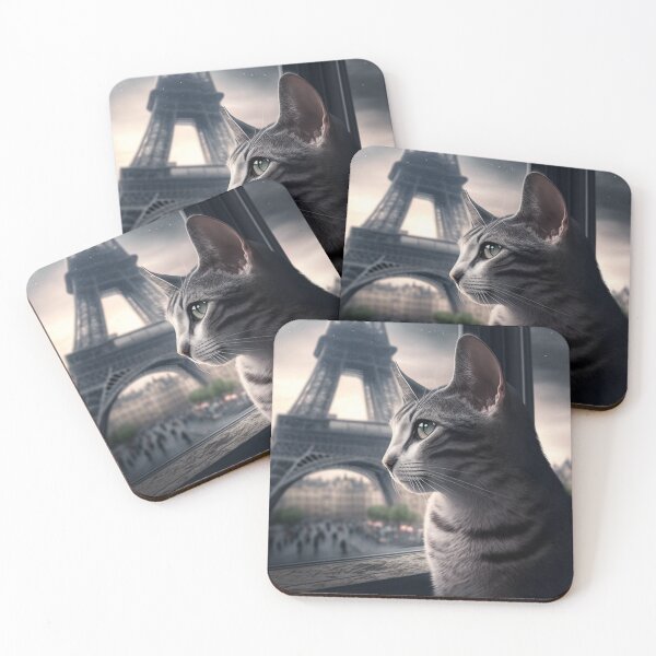 Item preview, A cat in Paris designed and sold by YMStore.