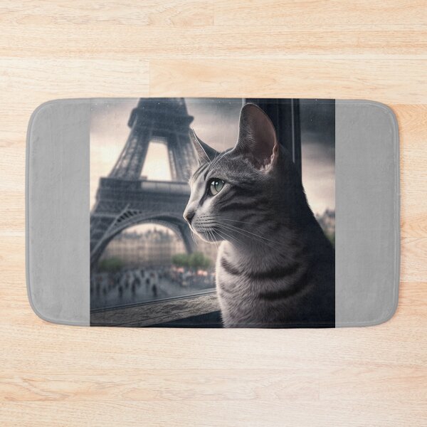 Item preview, A cat in Paris designed and sold by YMStore.