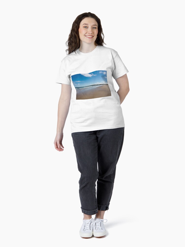 Thumbnail 4 of 7, Classic T-Shirt, Expansive beach at Lossiemouth designed and sold by SiobhanFraser.