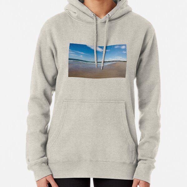 Expansive beach at Lossiemouth Pullover Hoodie