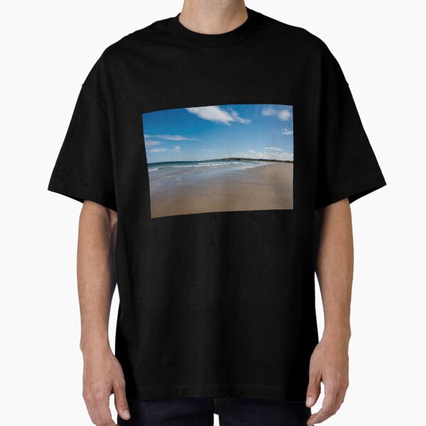 Expansive beach at Lossiemouth Oversized T-Shirt