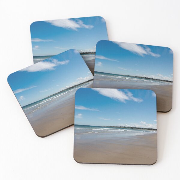Expansive beach at Lossiemouth Coasters (Set of 4)