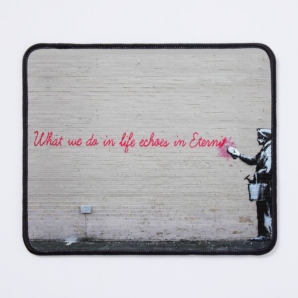 Item preview, Banksy Life Quote designed and sold by WE-ARE-BANKSY.