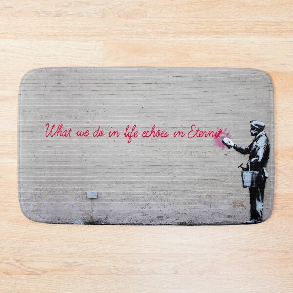 Item preview, Banksy Life Quote designed and sold by WE-ARE-BANKSY.