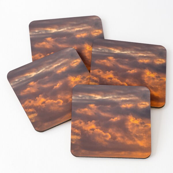 Item preview, Amazing cloudy sky over the Atlantic Ocean at sunset designed and sold by AlbertMi.