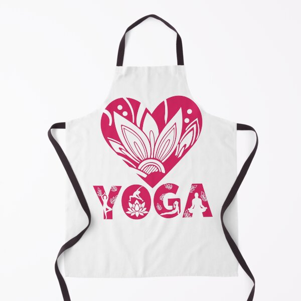 Item preview, I Love Yoga, Lotus in a pink Heart, not only for valentine but for always designed and sold by KeshaEls.