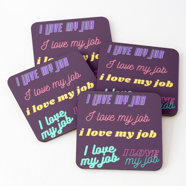 Item preview,  i love my job, various fun fonts designed and sold by artbleed.