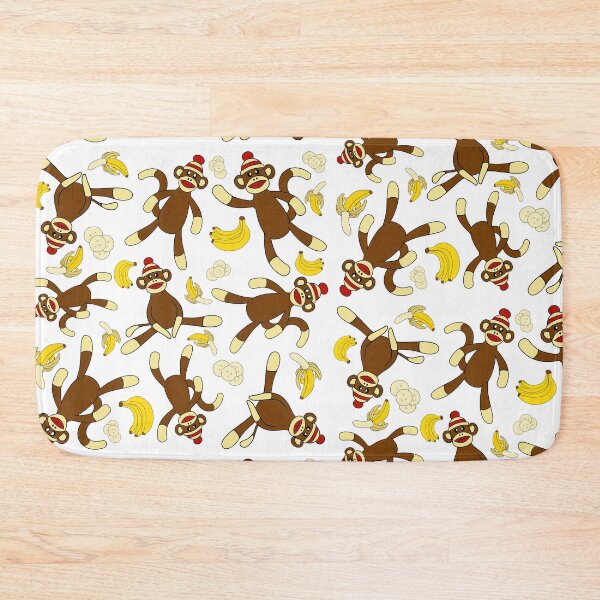 Item preview, Sock Monkey & Bananas All Over Print designed and sold by DF3.