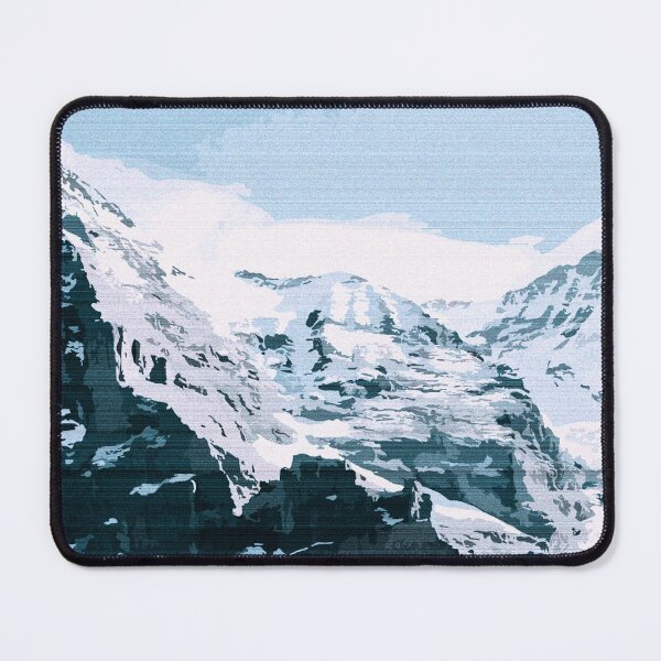 Item preview, Abstract Illustration:- Abstract Landscape Wall Art-Vintage Landscape Art designed and sold by typoinspired.