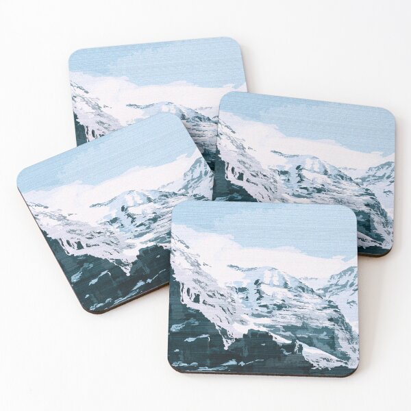 Item preview, Abstract Illustration:- Abstract Landscape Wall Art-Vintage Landscape Art designed and sold by typoinspired.