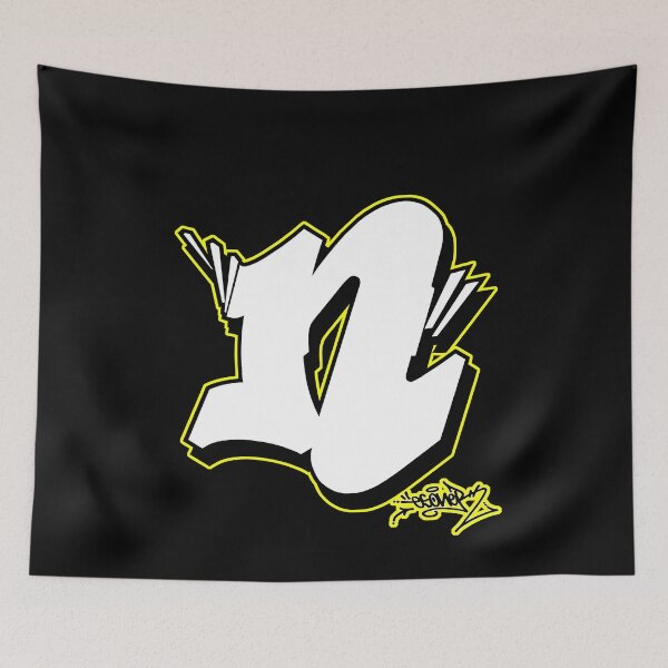 Item preview, LETTER N BY ESONE URBAN GRAFFITI STREET STYLE  designed and sold by GraffitiBomberZ.