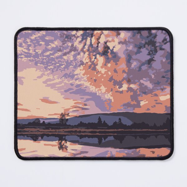 Item preview, Abstract Illustration:- Abstract Landscape Wall Art-Vintage Landscape Art designed and sold by typoinspired.