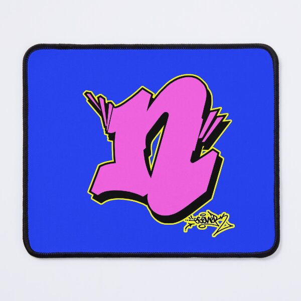 Item preview, PINK LETTER N BY ESONE URBAN GRAFFITI STREET STYLE  designed and sold by GraffitiBomberZ.