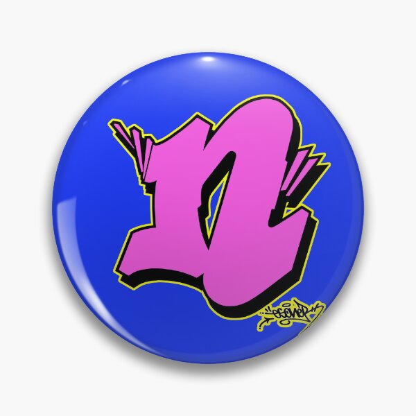 Item preview, PINK LETTER N BY ESONE URBAN GRAFFITI STREET STYLE  designed and sold by GraffitiBomberZ.