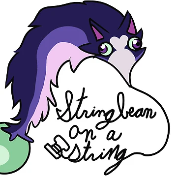 Artwork thumbnail, Stringbean on a string by strawbebehmod