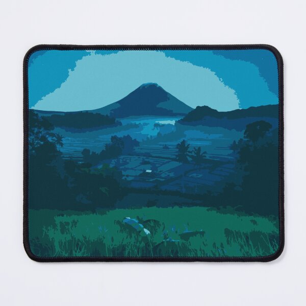 Item preview, Abstract Illustration:- Abstract Landscape Wall Art-Vintage Landscape Art designed and sold by typoinspired.