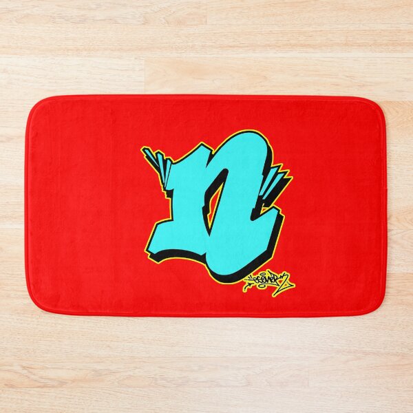 Item preview, BLUE LETTER N BY ESONE URBAN GRAFFITI STREET STYLE  designed and sold by GraffitiBomberZ.
