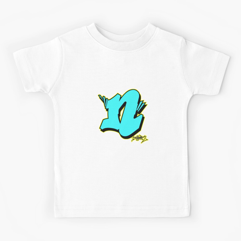 BLUE LETTER R BY ESONE URBAN GRAFFITI STREET STYLE  Kids T-Shirt for Sale  by GraffitiBomberZ