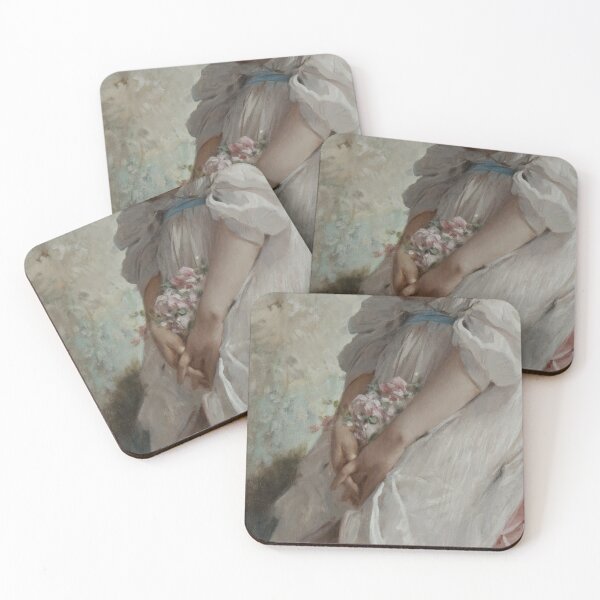 Item preview, A Beauty with a Bouquet (detail) Charles Chaplin designed and sold by Onodera.