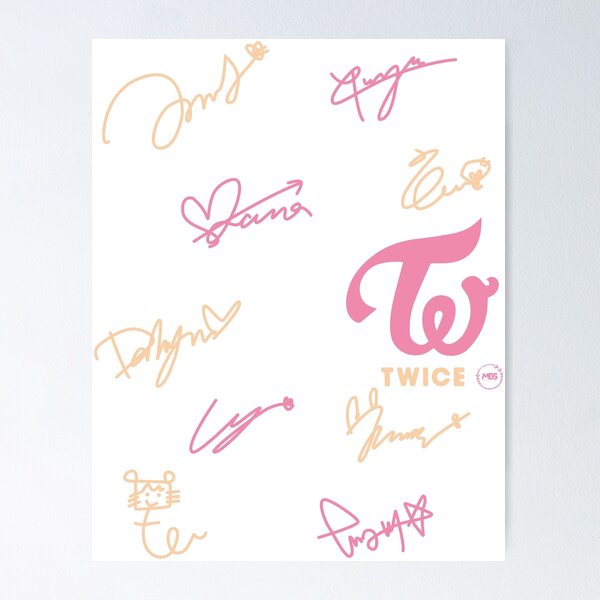 twice autograph design