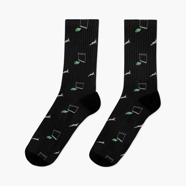 Item preview, Tortoise and the hare Pattern  -  Available on socks mugs shirts stickers and more designed and sold by Dude  Stuff.