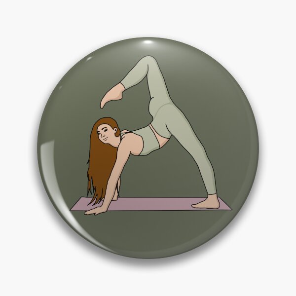 Item preview, Three legged dog yoga pose designed and sold by LittlePolina.