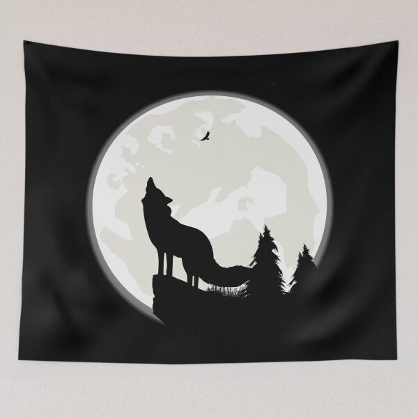 Item preview, Lone Wolf designed and sold by RockBeeDesigns.