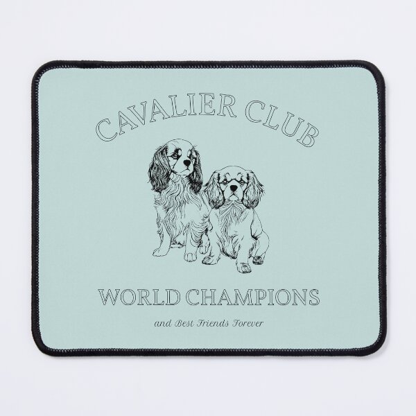 Item preview, CAVALIER CLUB a stylish, retro, college style design for every Cavalier King Charles Spaniel lover designed and sold by buniaandco.