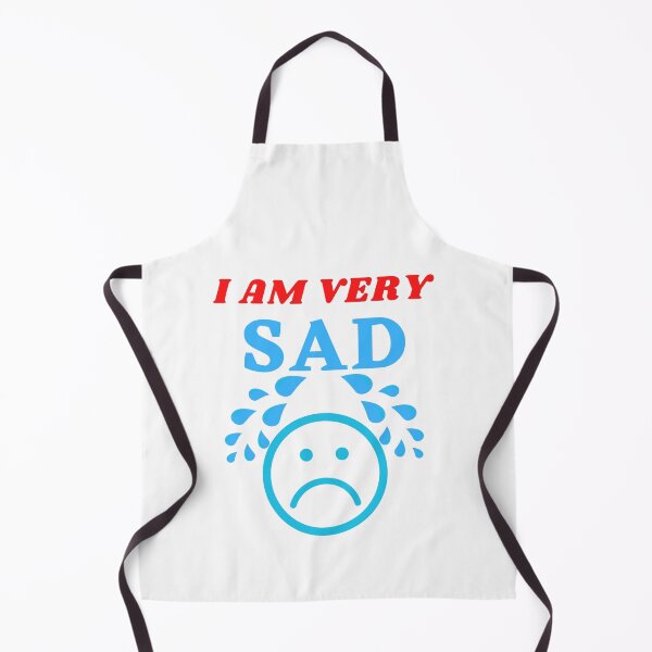 Item preview, I am very sad Sticker designed and sold by Helloboutique.