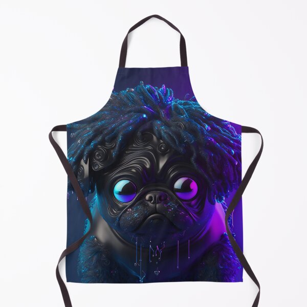 Artikelvorschau, Funny Afro Pug 6 entworfen und verkauft von Artistic Pandas.