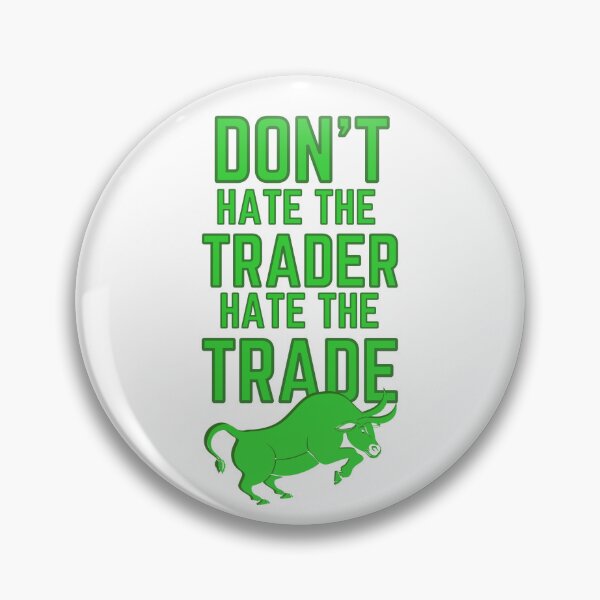 Item preview, DON'T HATE THE TRADER HATE THE TRADE - STOCK MARKET BULL designed and sold by tradeculture143.