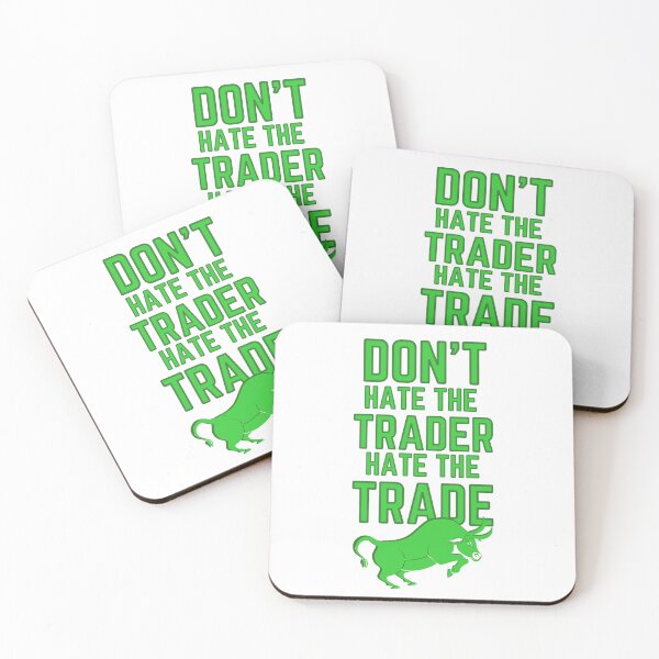 Item preview, DON'T HATE THE TRADER HATE THE TRADE - STOCK MARKET BULL designed and sold by tradeculture143.