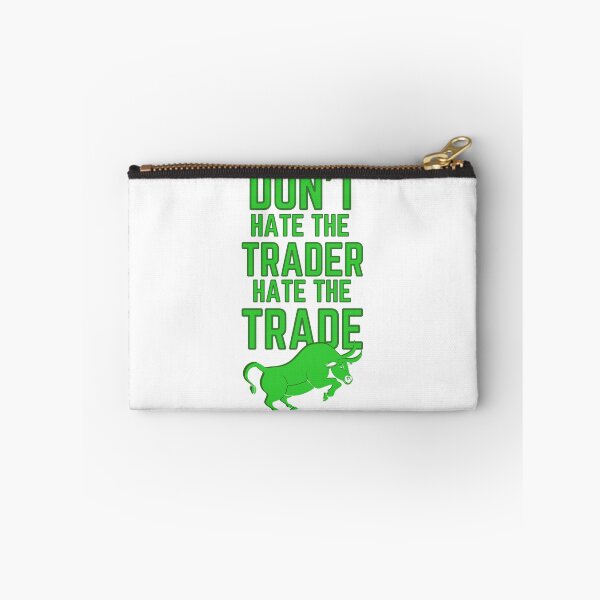 Item preview, DON'T HATE THE TRADER HATE THE TRADE - STOCK MARKET BULL designed and sold by tradeculture143.