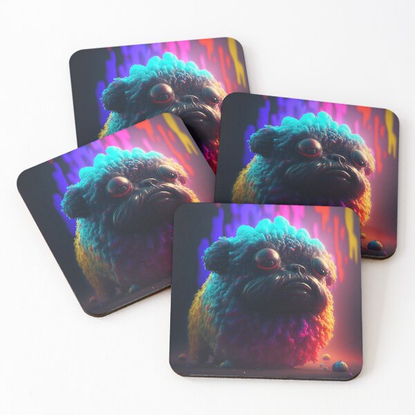 Artikelvorschau, Funny Afro Pug 7 entworfen und verkauft von Artistic Pandas.
