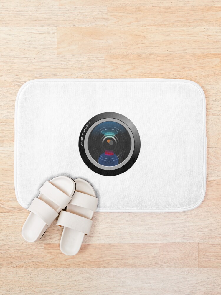Thumbnail 1 of 6, Bath Mat, Zoom Lens designed and sold by How67.