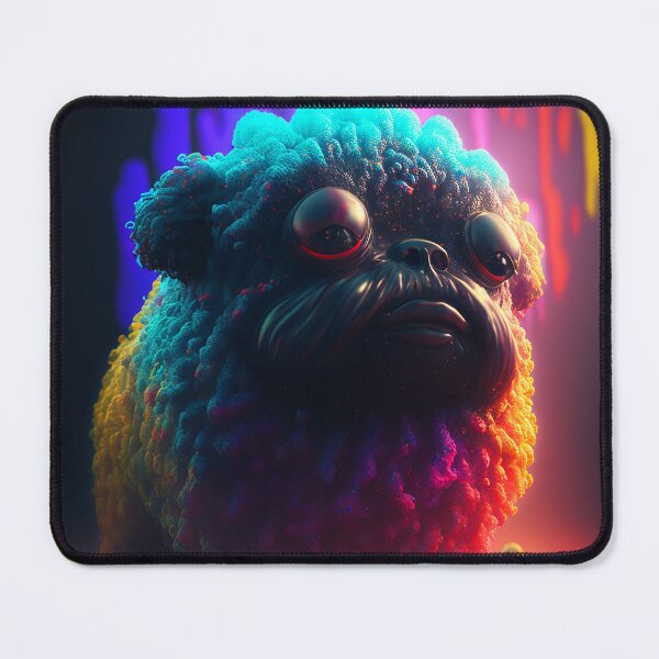 Artikelvorschau, Funny Afro Pug 7 entworfen und verkauft von Artistic Pandas.