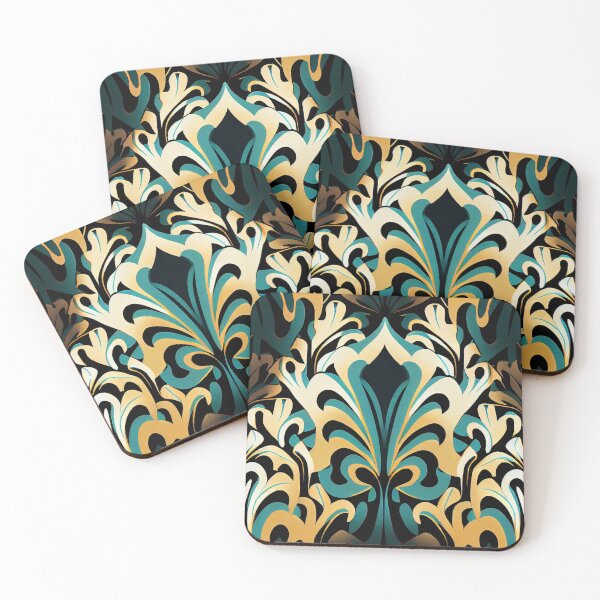 Item preview, Surreal Artistic Thick Energetic Simple Hollywood Chic Pattern Digital Painting designed and sold by CodeAndColors.