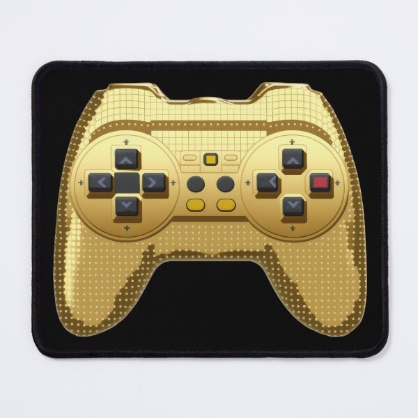 Item preview, Golden Video Game Controller designed and sold by DeRosa3DDesigns.
